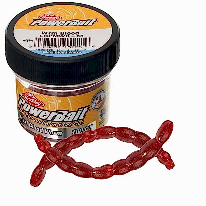 Berkley Powerbait Maxi Blood Worms