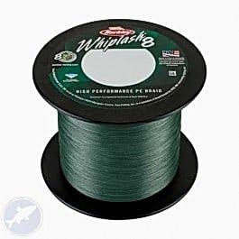 Berkley Whiplash 8 Green - Per 500 meter van de bulk spoel