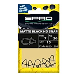 Spro Matte Black HD Snap