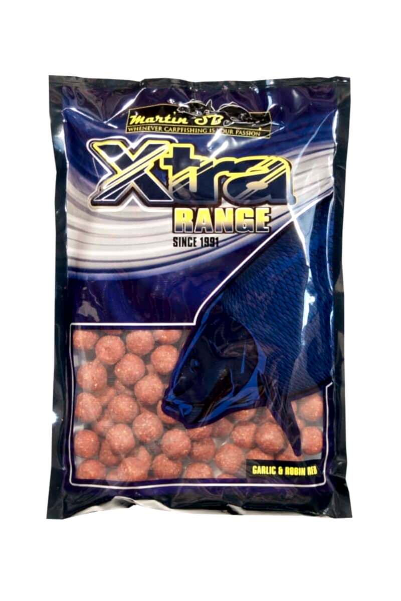 Martin SB Xtra Range – Garlic & Robin Red boilies