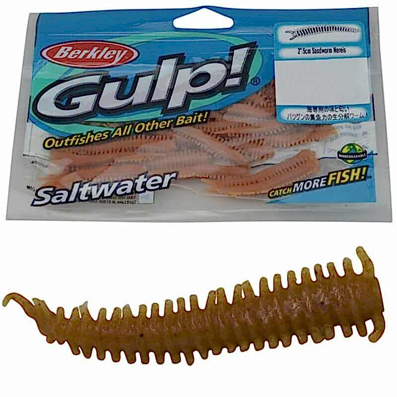 BERKLEY GULP SAND WORMS 2 INCH