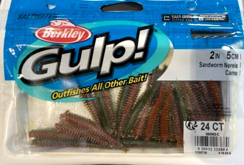 BERKLEY GULP SAND WORMS 2 INCH - Afbeelding 4